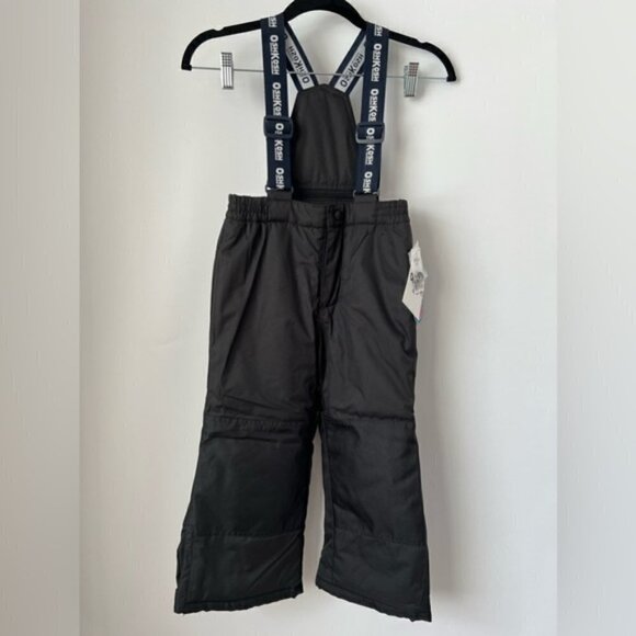 🩷 OshKosh, Kids Heavyweight Snow Pant in Gray. Size: 5. NWT - Picture 1 of 12